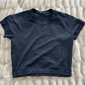 Lululemon Swiftly Tech Cropped Short-Sleeve Shirt 2.0